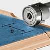 Accessori Festool hw d22 8-ofk fresa per bordi hw | 490085