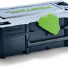 Accesorios Festool micro-systainer t-loc systainer³ sys3 xxs 33 bl (vacío) - 205399