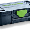 Accesorios Festool micro-systainer t-loc systainer³ sys3 xxs 33 bl (vacío) - 205399