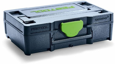 Festool accessoires micro-systainer t-loc systainer³ sys3 xxs 33 bl (leeg) - 205399