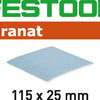 Festool accessoires schuurrol granat soft p320 115x25m - 497095
