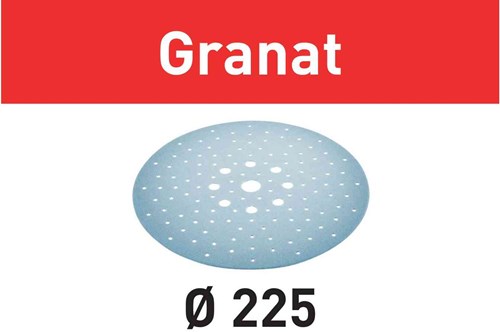 Festool accessoires festool granat - schuurpapier - d225mm - p220 - 25 stuks