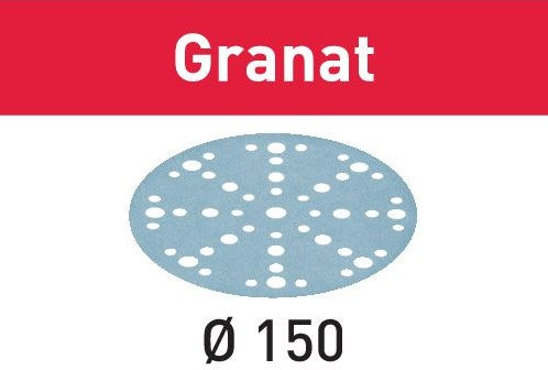 Festool accessori disco abrasivo stf d150 48 p1000 gr 50 granat - 575175