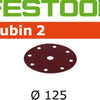 Festool accessoires schuurschijven stf d125 8 p120 ru2 50 - 499097