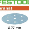 Festool accessori dischi abrasivi stf d77 6 p180 gr 50 - 497408
