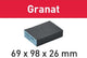 Festool accessoires schuurspons 69x98x26 220 gr 6 - 201083