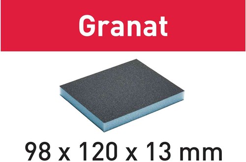 Accesorios Festool estropajo granat | 98x120x13 | 220 gramos 6 - 201114