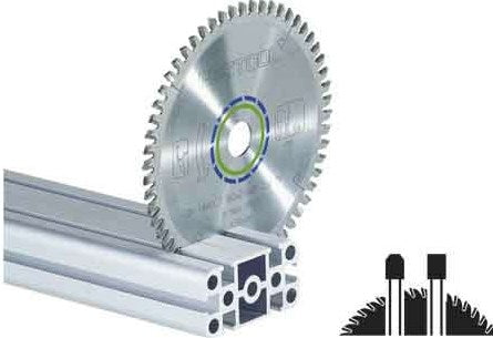 Festool accessoires festool cirkelzaagblad voor aluminium | aluminium plastics | ø 160mm asgat 20mm 52t - 496306