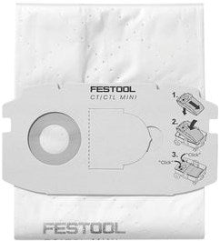 Sacchetto filtro Festool sc fis-ct midi 5