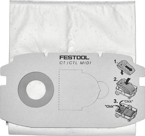 Sacchetto filtro Festool sc fis-ct midi 5