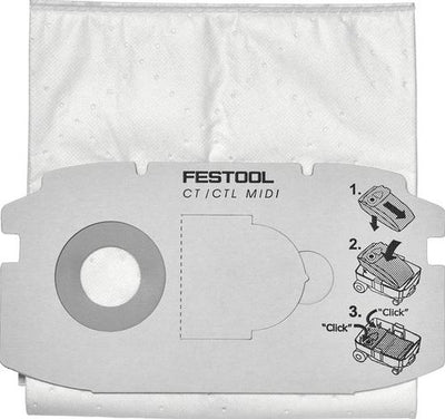 Sacchetto filtro Festool sc fis-ct midi 5