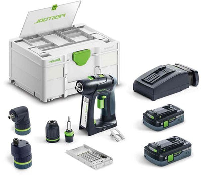 Trapano avvitatore a batteria Festool C18 HPC 4.0 i-set