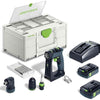 Taladro atornillador inalámbrico Festool | juego cxs 18 c 3.0 - 576884