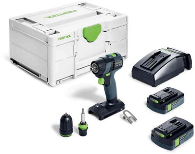 Taladro inalámbrico festool txs18 c3.0 plus