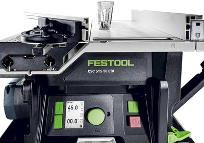 Sierra de mesa inalámbrica Festool csc sys 50 ebi set básico - 577371