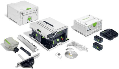 Sierra de mesa inalámbrica Festool csc sys 50 ebi-plus - 577374
