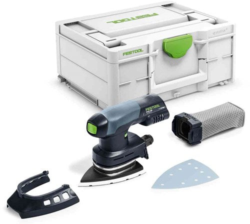 Festool dtsc 400 li-basic accu-deltaschuurmachine | zonder accu's lader | in koffer - 577507