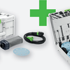 Festool ets 125 req gr sys p levigatrice eccentrica | con Systainer in carta vetrata granata riempita 3 - 578202