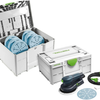 Festool ets ec 150 5 eq-sys gr levigatrice eccentrica sys-stf d150 gr set in systainer - 578272