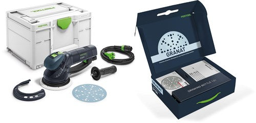 Levigatrice eccentrica Festool ro150 feq gr-set p - 578181