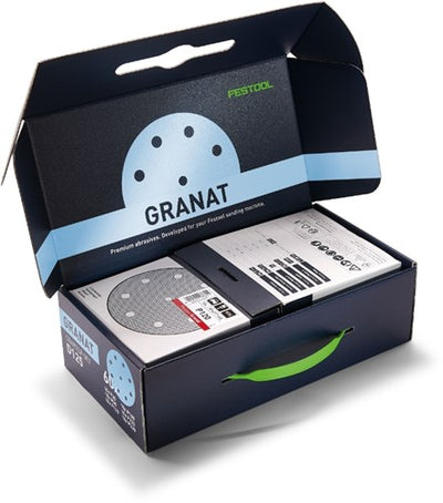 Festool abrasive material granat d125 gr set - 578668