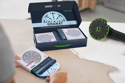 Festool STF D150 Set dischi abrasivi 48 gradi | 6 pezzi | granulato p60 80 120 180 220 320 - 578166
