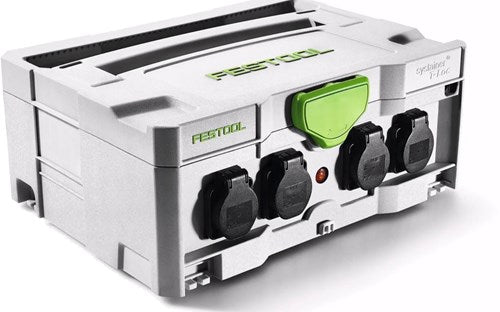 Festool accessoires festool sys-powerhub sys-ph 10 meter verlengsnoer met 5 stopcontacten in systainer - 200231