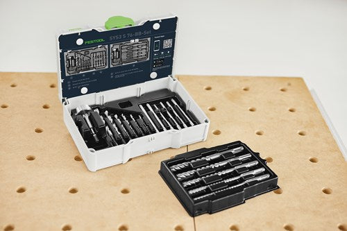 Accessori Festool set di punte e trapano festool sys3 s 76-bb - 578119