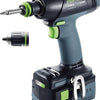 Festool t 18+3 hpc 4,0 i-plus accuschroefboormachine | li-ion 4.0ah - 576446