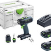 Festool t 18+3 hpc 4,0 i-plus accuschroefboormachine | li-ion 4.0ah - 576446