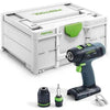 Festool t 18+3 li basic accuschroefboormachine | zonder accu's en lader - 576448