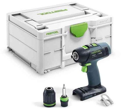 Trapano avvitatore a batteria Festool T18+3-basic