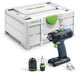 Trapano avvitatore a batteria Festool T18+3-basic