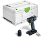 Festool txs 18-basic accu-schroefboormachine | zonder accu's en lader in systainer - 576894
