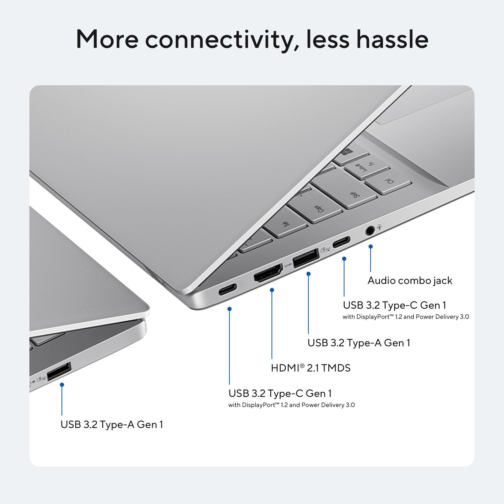 Asus vivobook s16 s3607aa-sh016w 16 copilot+ laptop (zilver | ultra 7 355 | intel arc graphics | 32 gb | 1 tb ssd | oled)