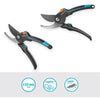 Gardena snoeischaar premiumcut pro fresh wood, bypass (grijs turquoise, 24 mm snoeidiameter)