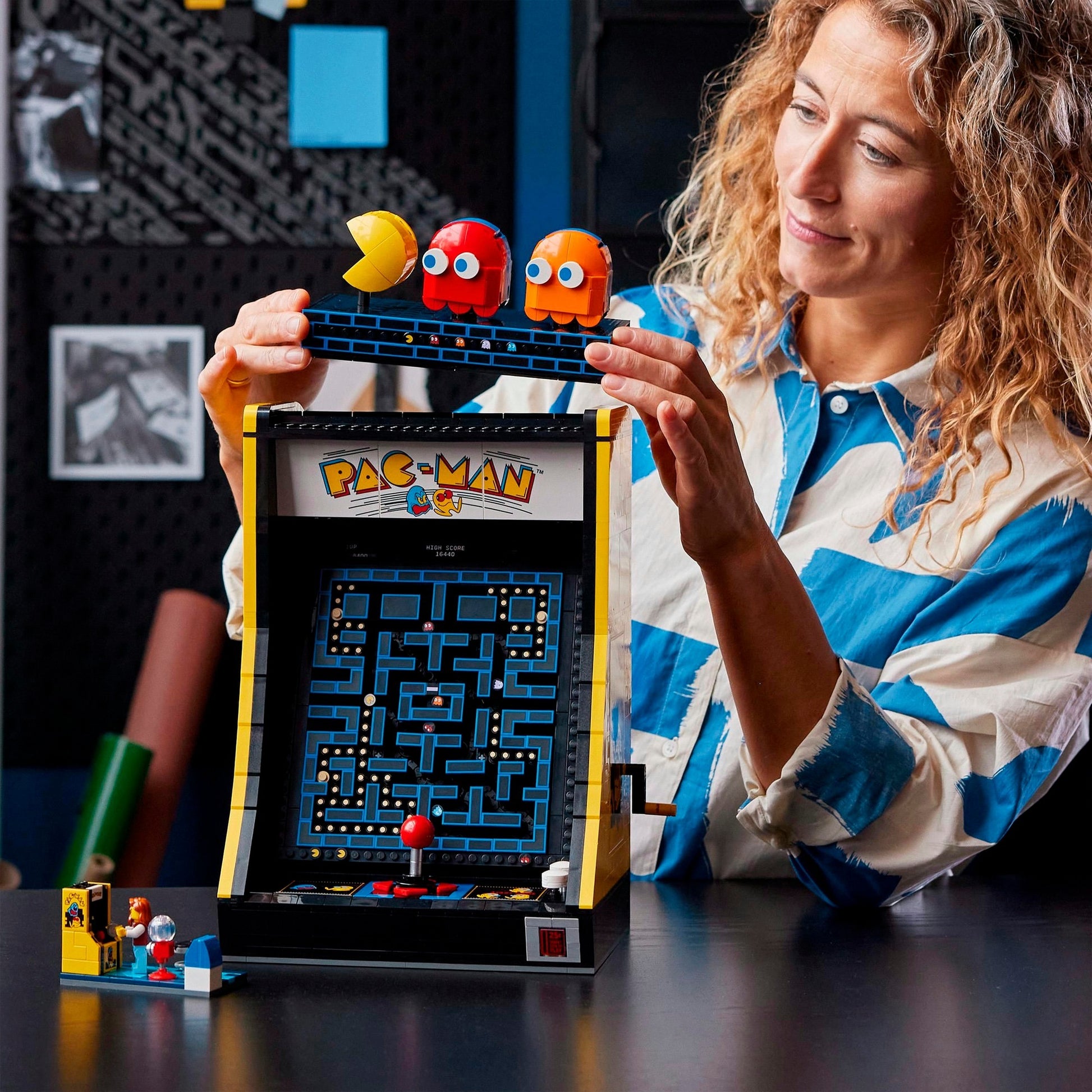 Icone Lego - giocattoli da costruzione arcade pac-man (10323)