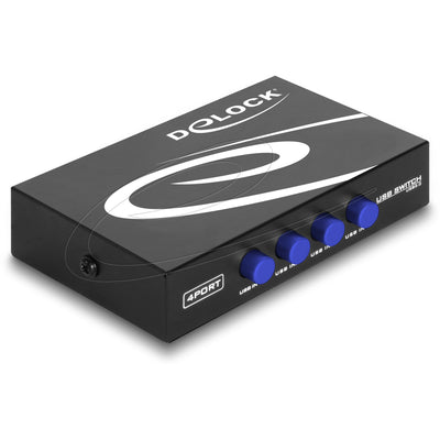Delock Switch USB 2.0 4 puertos Manual