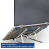 ACT Connectivity laptop la computadora portátil estándar de aluminio, plegable