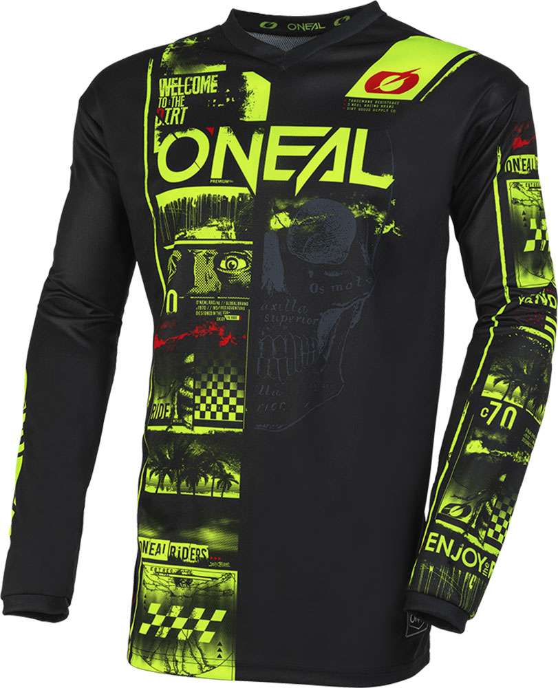 O'neal element attack - maillot mtb manga larga