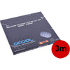 Alphacool alphatube hf 13 10 (3 8 id) - transparente, manguera de 3 metros (transparente)