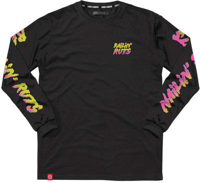 Loose riders railin' ruts - tech long sleeve shirt