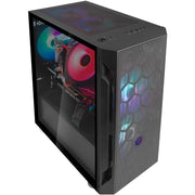 Silverstone sst-fah1mb-pro midi tower behuizing (zwart | 3x usb-a | rgb | tempered glass) - afbeelding 15