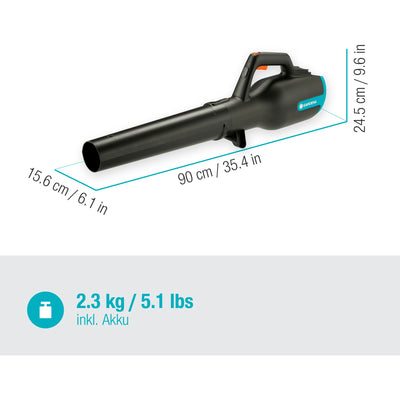 Gardena battery blower Powerjet 18V P4A set