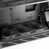 Silverstone alta f2 big tower behuizing (zwart | 4x usb-a | 1x usb-c | tempered glass)