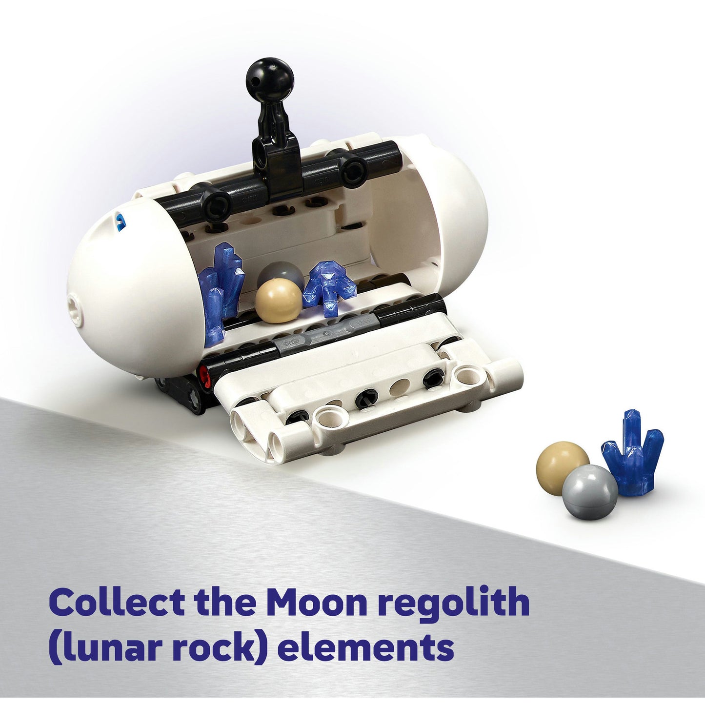 Lego technic 42211 lunar outpost maanrover ruimtevoertuig