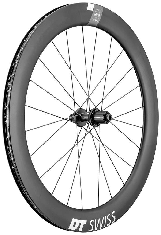Rueda trasera DT Swiss Arc 1400 Dicut® Carbon 62 Disc Cl