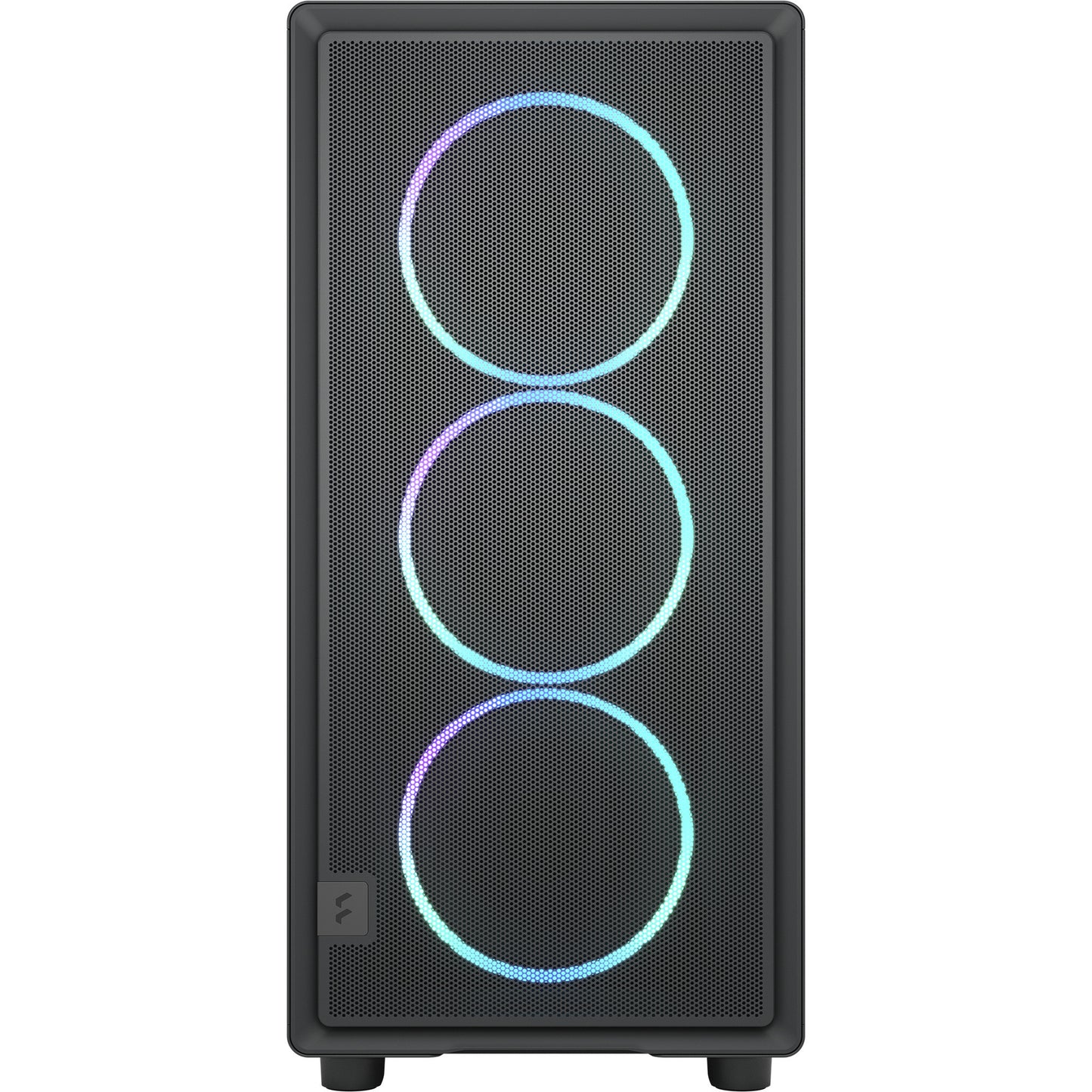 Fractal design epoch xl tg rgb midi tower custodia (nero | 2x usb-a | 1x usb-c | rgb | vetro temperato)