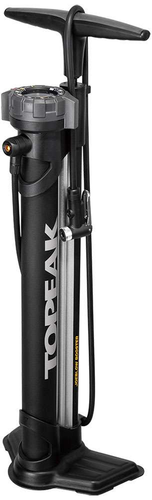 Topeak vloerpomp JoeBlow Booster black