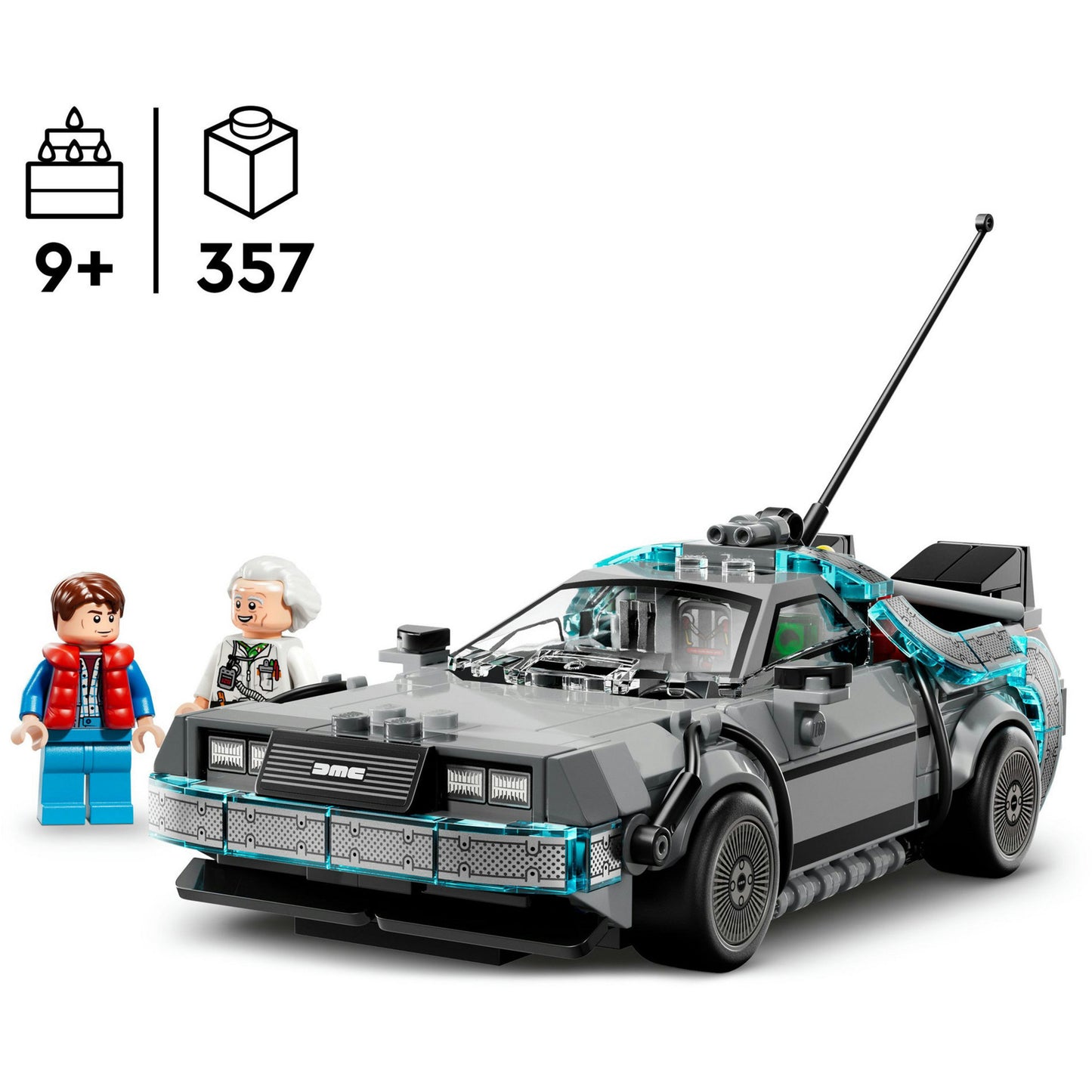Lego Speed Champions 77256 máquina del tiempo de Regreso al futuro